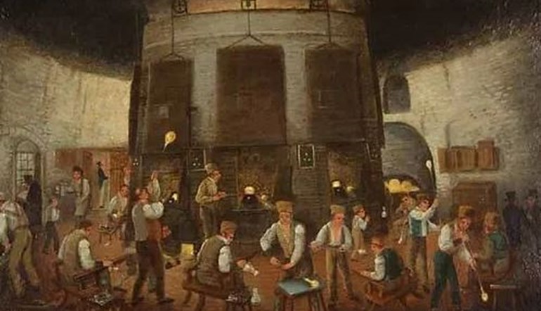 The Stourbridge Glass Industry by Kate Round – Outreach and Tour Guide, Red House Glass Cone.